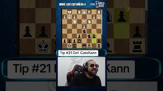 Aprenda como jugar correctamente el ataque Panov de la CaroKann con blancas y negras 😎♟️🔥 #chess