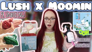 LUSH X MOOMIN PR UNBOXING! | The Body Spray Of My Dreams! 