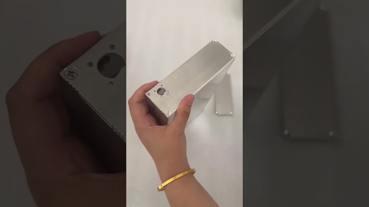 CNC machining Anodized Aluminum Enclosure box electronics instrument enclosures