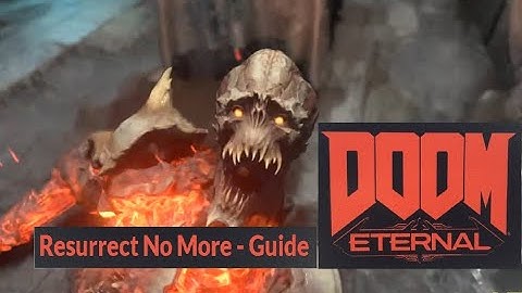 Doom Eternal - Resurrect No More - Left Side Glory Kill on Archvile
