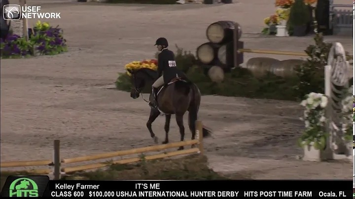 Kelley Farmer & It's Me $100,000 USHJA Internation...