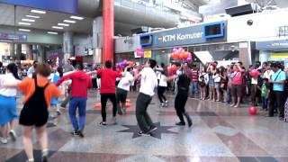 Flashmob  At Kl Sentral For Nu Sentral