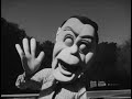 Pooky Park (AI-generated 1950s TV commercial for a creepy puppet theme park)