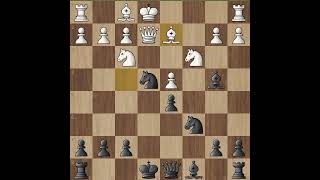 French Defense Rubinstein Variation Queen Checkmate Qe2 #FrenchDefense #Chess #Checkmate #WinnerIn12