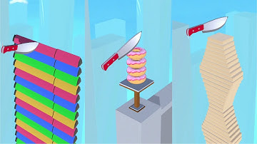 Almost Cut! Very Satisfying And Relaxing ASMR Slicing Game