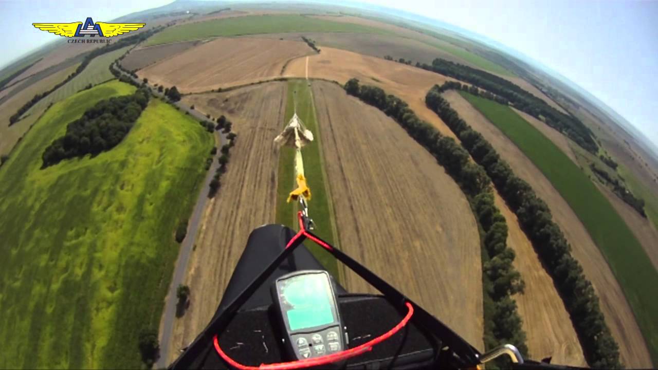 Paragliding - vlekání (KOMPLET)