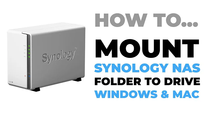 How To Mount Synology Drive to PC with Windows and Mac
