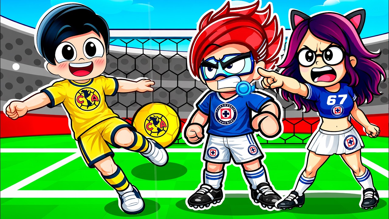 ROBLOX pero SOMOS UNA FAMILIA de FUTBOLISTAS en BROOKHAVEN | Karim Juega