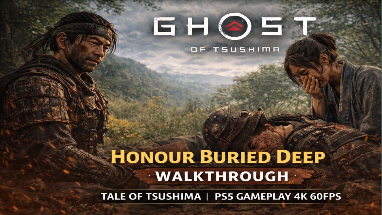 Ghost of Tsushima – Honour Buried Deep Walkthrough | Tale of Tsushima | PS5 Gameplay 4K 60FPS