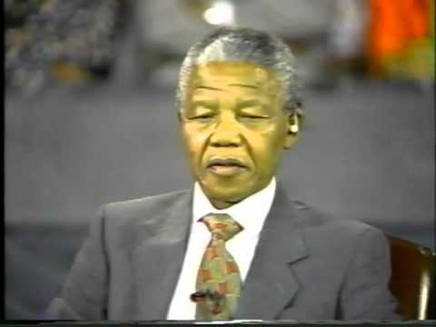 Nelson Mandela destroys Ted Koppel: Part 1