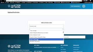 Uploading by unique ID | The Action Network screenshot 4