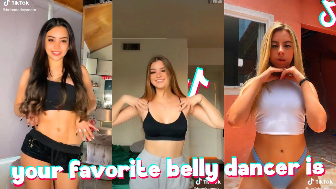 Woman - belly dance - shake