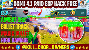 BGMI 4.1 HACK | BGMI 4.1 MOD APK | BGMI ESP HACK | BGMI HACK 4.1 | HOW TO HACK BGMI HACK