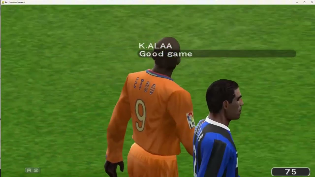 🔥 Напряженный матч до самого конца! Интер 1-1 Барса | PES 6 Онлайн 1 на 1 Полный игровой процесс