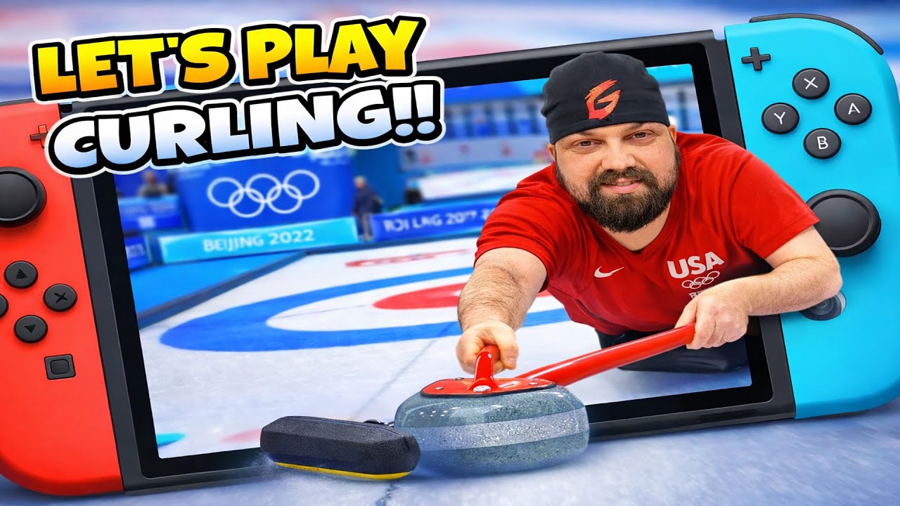 LET'S PLAY CURLING!!! on the Nintendo Switch