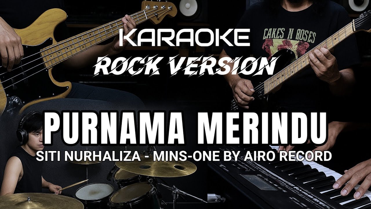 Purnama Merindu - Karaoke Rock Cover | Airo Record