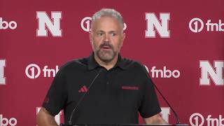 FULL VIDEO: Nebraska Football Head Coach Matt Rhule | Sept. 12, 2026 Press Conference