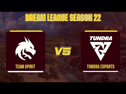 DOTA2 [UZ] Team Spirit vs Tundra Esports [bo2] DreamLeague S22, Group Stage 1, Group B