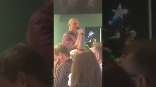Peter Garrett and LEAN for drinks and inspiration 2019 (Shaky cam)