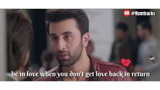 Aasan He kya? One Side love status | Srk Dailogue | Ranbir Kapoor