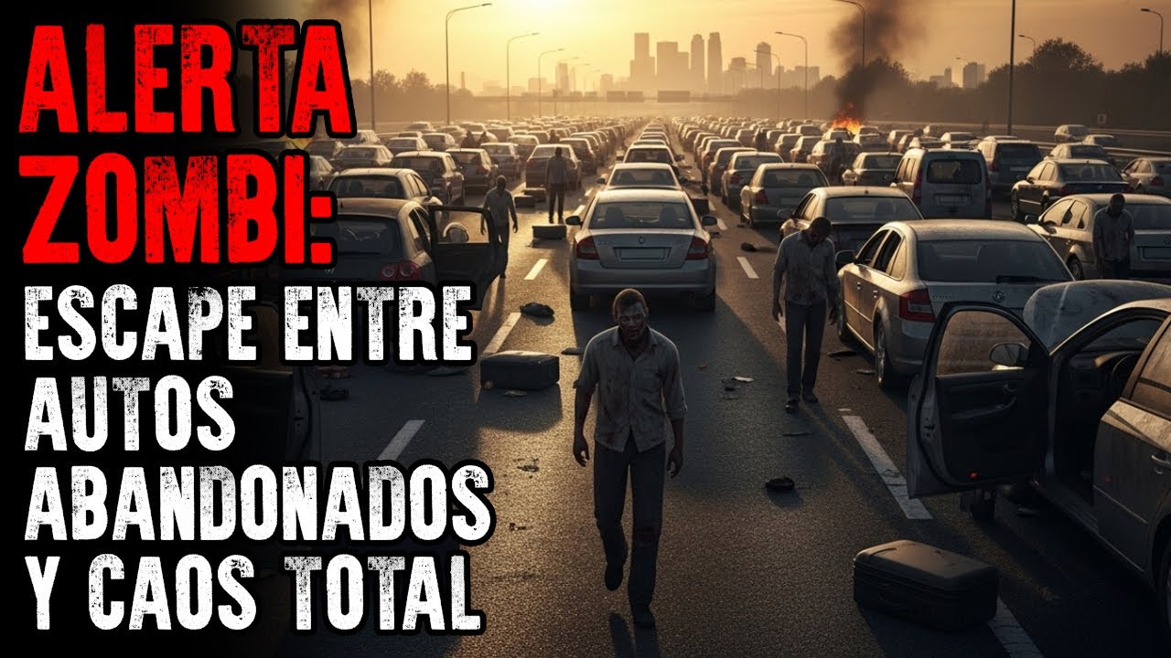 BROTE ZOMBI: ESCAPE ENTRE AUTOS ABANDONADOS Y CAOS TOTAL
