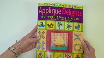 Look inside the Applique Delights Print-On-Demand Book