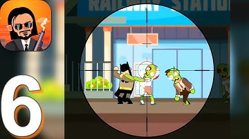 Sniper Captain - Gameplay Walkthrough Part 6 New Update Zombie Mode (Android Gameplay)