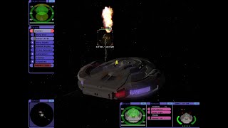 Gladiator Class v2 vs Cardassian Kleona warship | Remastered v1.2 | Star Trek Bridge Commander