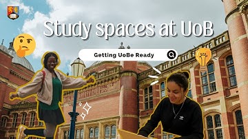 Study Spaces at UoB 💻✍️ | UoB Student Video #UniversityofBirmingham