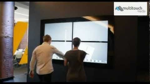 MultiTouch Media- Interactive Videowall