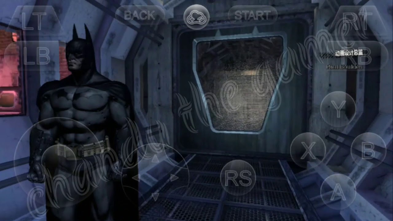 Batman:arkham asylum android gameplay with gloud games - YouTube