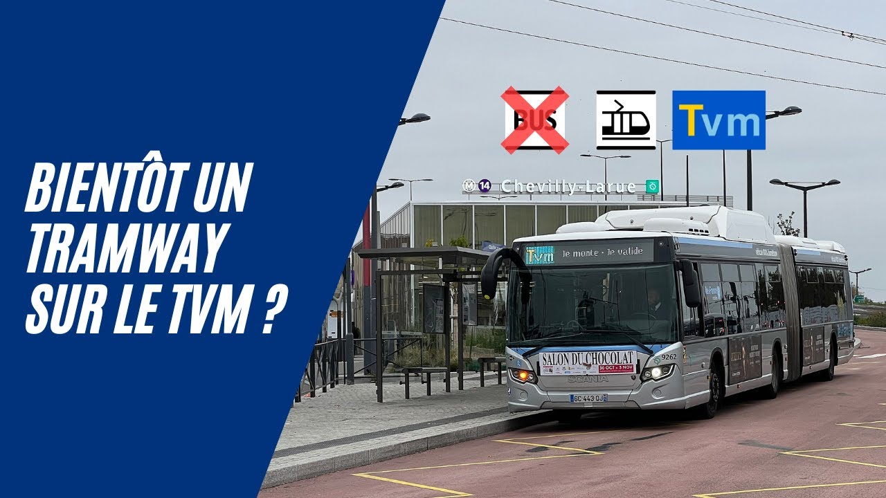 Faut-il Transformer le Bus TVM en Ligne de Tramway ?