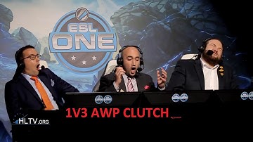 CS:GO - AWP 1v3 CLUTCH