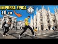 PALLEGGIAMO per TUTTA MILANO senza MAI perdere il PALLONE !!  Footwork Italia