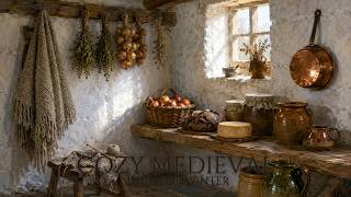 Cozy Medieval Music for Winter Comfort | An Old House Holding Its Warmth | 2 Hours