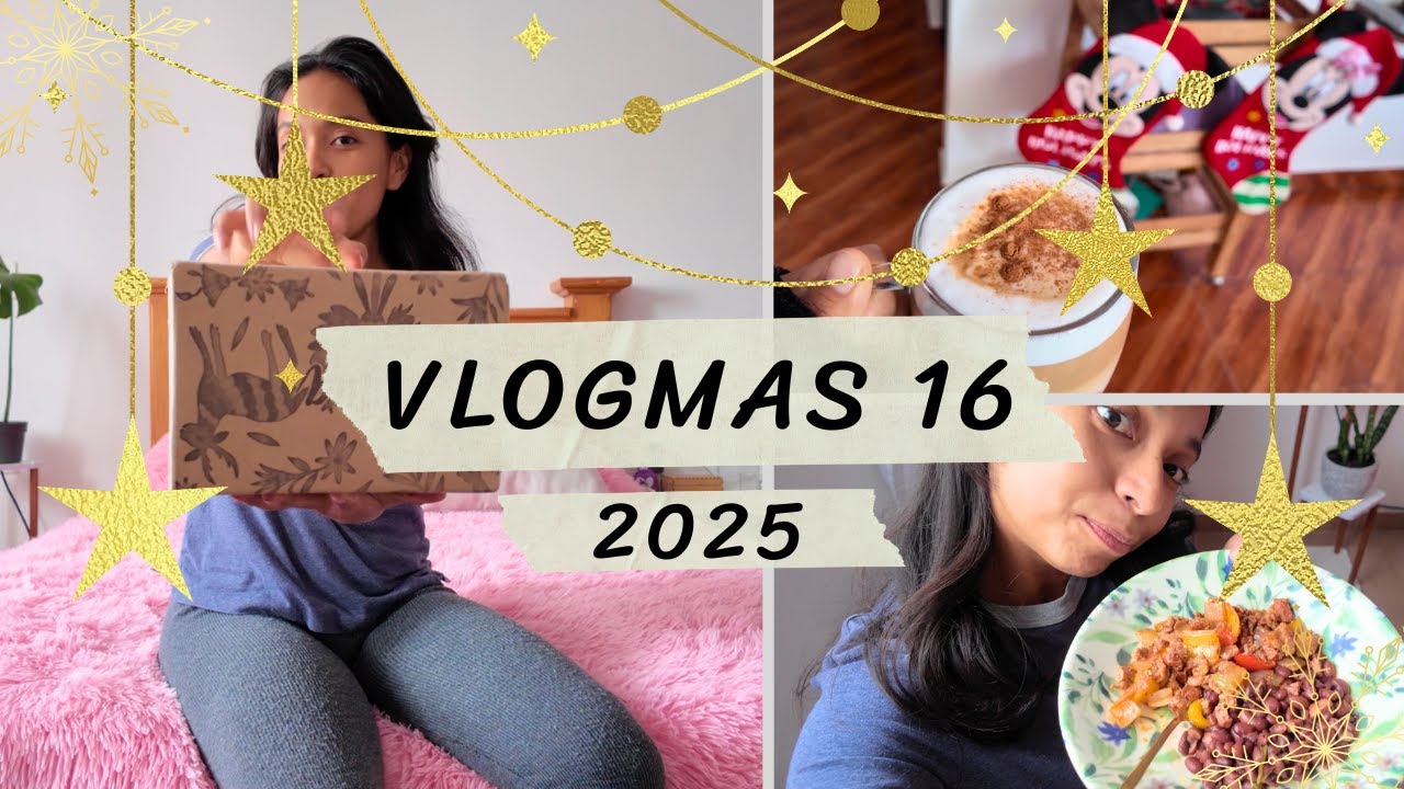 VLOGMAS 16 | unboxing de maquillaje y reset de la habitación