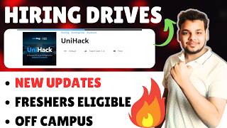 Unihack Direct Hackathon, Mtlife, American Chase Hiring Drives | Off Campus Drive for Freshers