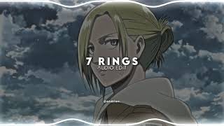 7 rings - ariana grande [edit audio] v2 Resimi