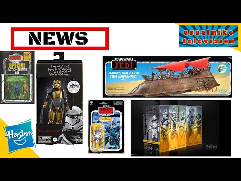 STAR WARS ACTION FIGURE NEWS ON THE SAIL BARGE MORE TVC GALAXY'S EDGE NEW BESPIN 3 PACK RUMOUR