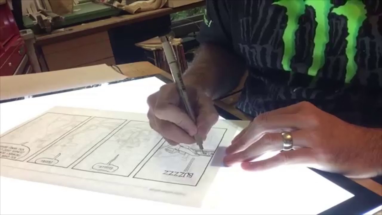 pigment ink printers Comic Layout Sheets with Greg Cravens