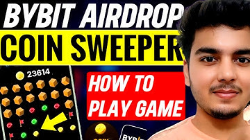 New airdrop😍🔥💸 | bybit officially launched bot | how to play coin sweeper game #coinsweeper #bybit