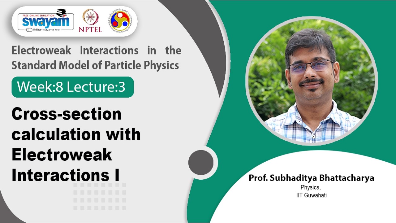 Lec 39: Cross-section calculation with Electroweak Interactions I