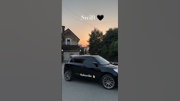 Black Swift 🖤 #modified #modifiedcars #swift #car #carlover #shorts