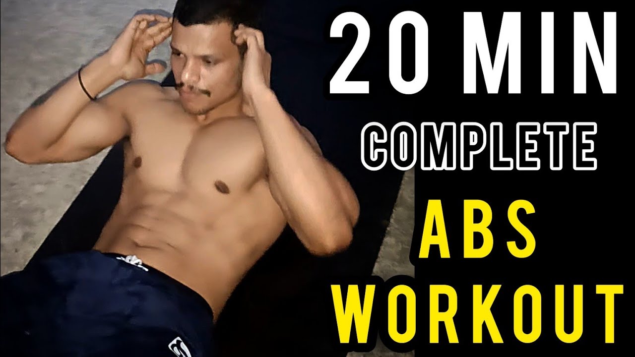 20 MIN ABS WORKOUT AT HOME Abs And Side Belly Fat Burn Exercises