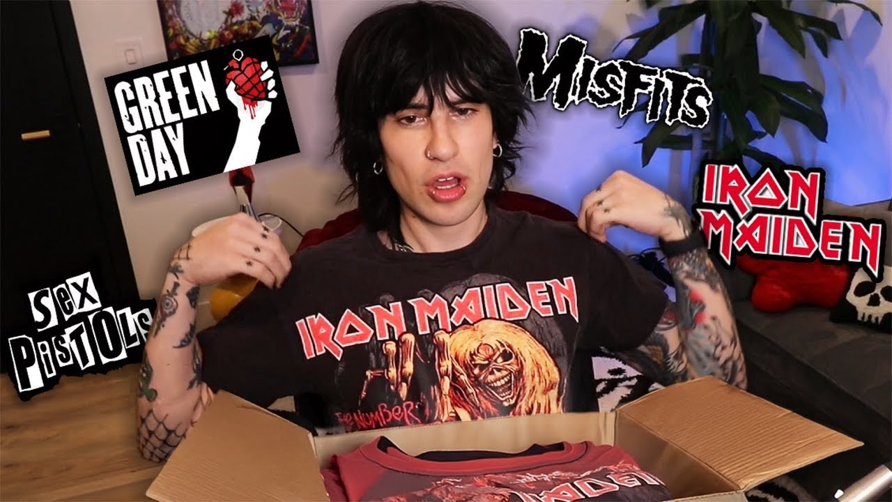 Opening a Band Tee Mystery Box!
