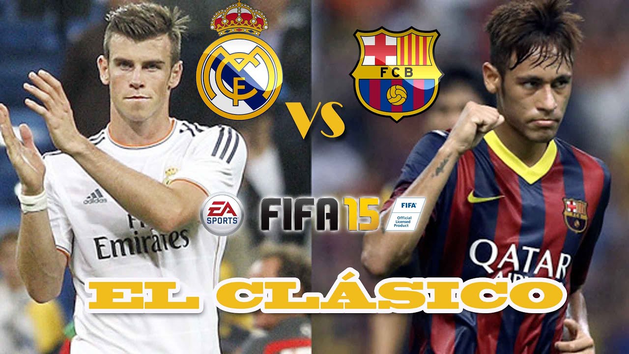 El Clsico FIFA 15 PS3 REAL MADRID FC BARCELONA Perfect