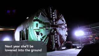 Bella the TBM is on her way!