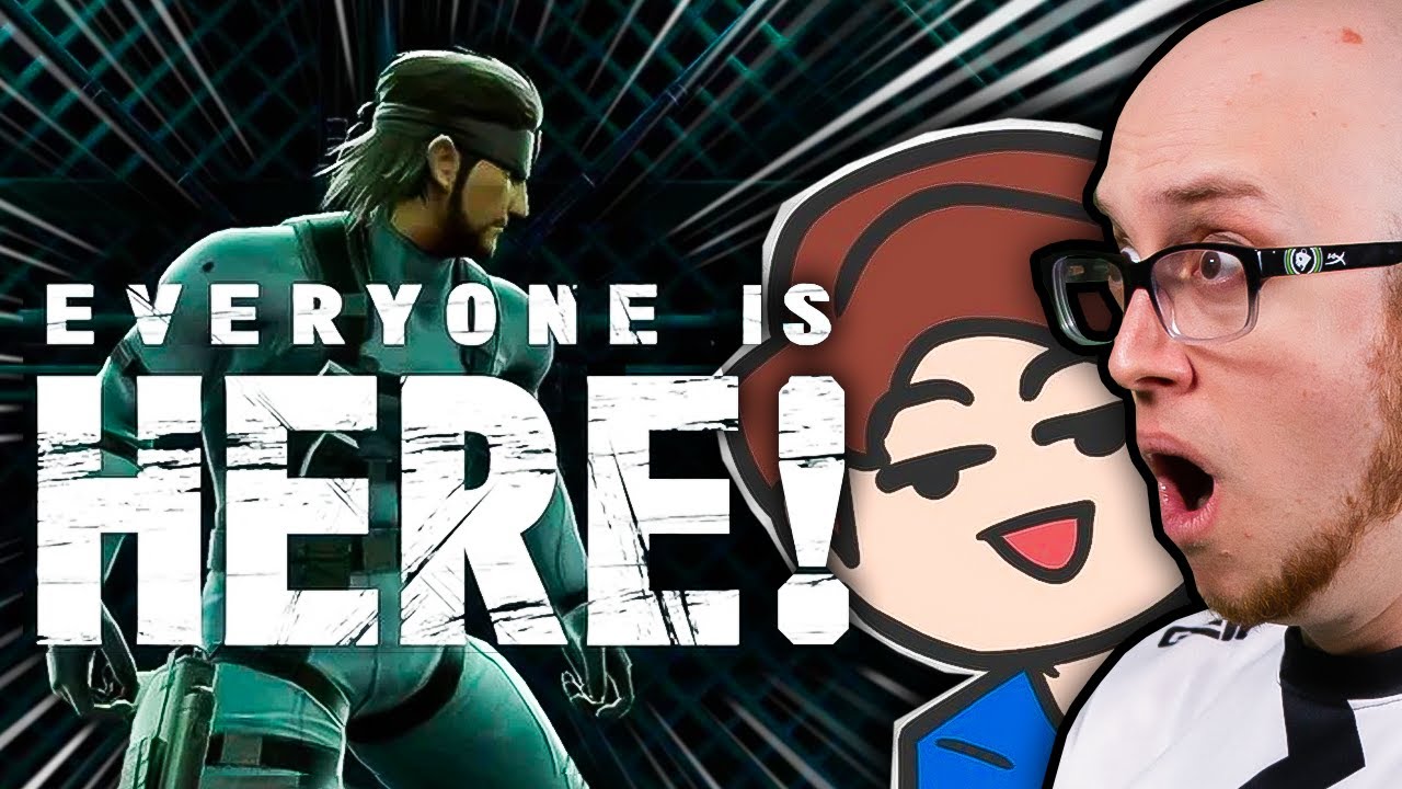 Smash Bros Ultimate Reaction (ft. PG's ESAM, MVD, Alpharad, & more)