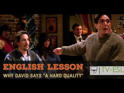 Download 'A Hard Quality'  - Is This a Useful Expression? (Friends S01E10)