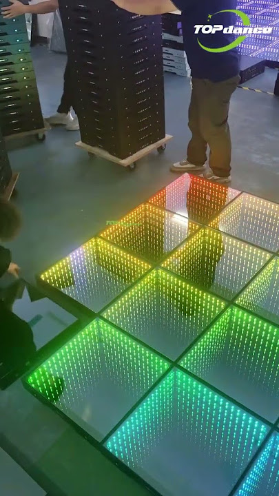 Super easy to install #djfloor #3ddancefloor #ledfloor #dancefloor #usa